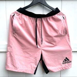 Men’s Pink Adidas Shorts